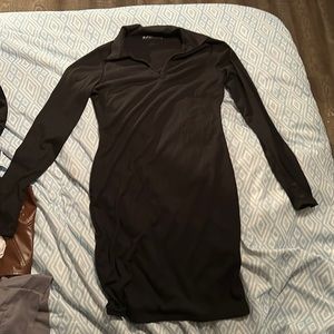 Tight long sleeve dress